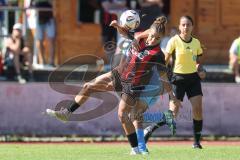 *** 2. Bundesliga Frauen - Saison 2025/26 - FC Ingolstadt 04 Frauen - Victoria Berlin - Magdalena Schwarz (Nr.23 - FC Ingolstadt Frauen I) - Yaren Aylin blau Berlin - Foto: Meyer Jürgen