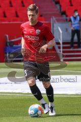 2.BL; FC Ingolstadt 04 - 1. FC Heidenheim; Warmup Denis Linsmayer (23, FCI)