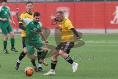 AUDI Amateuercup - Saison 2024/25 - TSV Lichtenau - FC Geisenfeld - Denis Hadzic gelb Lichtenau - Michael Trick grün Geisenfeld  - Foto: Meyer Jürgen