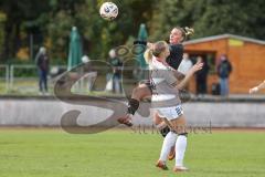 2. Bundesliga Frauen - Saison 2025/26 - FC Ingolstadt 04 Frauen - Eintracht Frankfurt II - Jenny Beyer (Nr.8 - FC Ingolstadt Frauen I) - Kerstin Bogenschütz weiss Frankfurt - Foto: Meyer Jürgen