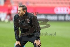 3. Liga; FC Ingolstadt 04 - 1. FC Saarbrücken; vor dem Spiel Co-Trainer Patrick Schönfeld (FCI)