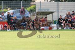 Toto - Pokal - Saison 2024/25 - TSV Lohr - FC Ingolstadt 04 -  mitgereiste Fans -  - Spielerbank - Foto: Meyer Jürgen