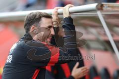 3. Liga; FC Ingolstadt 04 - SSV Ulm; Co-Trainer Fabian Reichler (FCI)