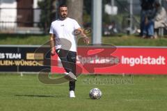 Landesliga - Saison 2024/25 - SV Manching - TSV Schwabmünchen - Trainer Serkan Demir (SV Manching) - XXXXX - Foto: Meyer Jürgen