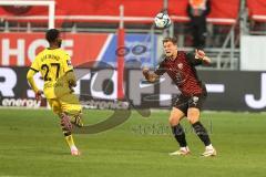 3. Liga; FC Ingolstadt 04 - Borussia Dortmund II; Simon Lorenz (32, FCI) Elongo-Yombo Rodney (27 BVB2)