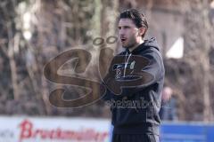 Landesliga - Saison 2025/26 - SV Manching - TSV Schwabmünchen - Cheftrainer Cüneyt Köz (SV Manching) - XXXXX - Foto: Meyer Jürgen