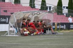 Bayernliga Nord - Saison 2023/2024 - FC Ingolstadt 04 - VFB Eichstätt - Ersatzbank - Ersatzspieler - Foto: Meyer Jürgen