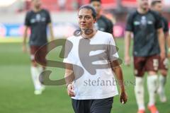 3. Liga; FC Ingolstadt 04 - Alemannia Aachen; vor dem Spiel Cheftrainerin Sabrina Wittmann (FCI)