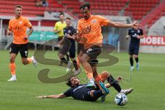 3.Liga - Saison 2023/2024 - Freundschaftsspiel - FC Ingolstadt 04 - SpVgg Unterhaching - Arian Llugiqi (Nr.25 - FCI) - Foto: Meyer Jürgen