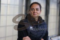 Toto-Pokal 2024; TürkGücü München - FC Ingolstadt 04; vor dem Spiel Cheftrainerin Sabrina Wittmann (FCI)