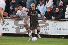 Toto-Pokal; ATSV Erlangen - FC Ingolstadt 04; Zweikampf Kampf um den Ball Thomas Rausch (45, FCI) Ensar Rexhepi ( ATSV)