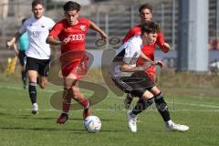 Bayernliga Nord - Saison 2023/2024 - FC Ingolstadt 04 - FC Coburg - Valentin Hoti (Nr.6 - FCI U21) - Foto: Meyer Jürgen