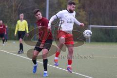 Bezirksliga - Saison 2024/25 - FC Fatih Ingolstadt - SpVgg Kammerberg - Roin Koblianidze (Nr.11 - FC Fatih) - Mario Stanic rot Kammerberg - Foto: Meyer Jürgen