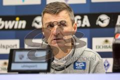 3. Liga; SV Waldhof Mannheim - FC Ingolstadt 04 - Pressekonferenz Interview Cheftrainer Michael Köllner (FCI)
