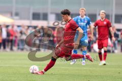 3. Liga; Testspiel; FC Ingolstadt 04 - 1. FC Heidenheim; Freistoß Dennis Kaygin (10, FCI)