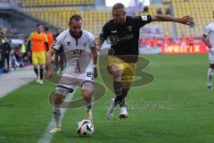 3. Liga - Saison 2024/25 - Alemannia Aachen - FC Ingolstadt 04  - David Kopacz (Nr.29 - FCI) - Lamar Yarbrough (Nr.25 - Alemannia Aachen) - Foto: Meyer Jürgen