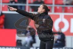 3. Liga - Saison 2024/25 - FC Ingolstadt 04 - 1. FC Saarbrücken - XXXXX - XXXXX - Foto: Meyer Jürgen - Cheftrainerin Sabrina Wittmann (FCI)