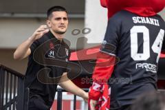 Saisoneröffnung; 3. Liga; FC Ingolstadt 04 am Audi Sportpark; Torwart Simon Simoni (41, FCI)