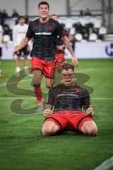 3. Liga; SC Verl - FC Ingolstadt 04; Ausgleich 2:2 Tor Jubel Treffer Simon Lorenz (32, FCI) Jonas Scholz (15, FCI)
