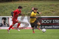 Kreisliga - Saison 2026/27 - SV Zuchering - FC Hitzhofen/Oberzell - Levin Egredzija gelb Hitzhofen - Felix Held rot Zuchering -  Foto: Meyer Jürgen