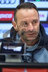 3. Liga; FC Ingolstadt 04 - MSV Duisburg; Pressekonferenz Interview Cheftrainer Dietmar Hirsch (MSV)