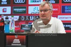 3. Liga; FC Ingolstadt 04 - Alemannia Aachen; Pressekonferenz Pressesprecher Jörg Jakob (FCI)