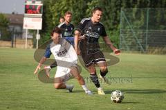 Kreisklasse - Saison 2026/27 - TSV Etting - SV Sandersdorf - Stefan Kuttenberger schwarz Sandersdorf  - Jonas Knon weiss Etting - Foto: Meyer Jürgen