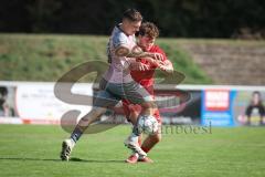 Kreisliga - Saison 2026/27 - SV Zuchering - VFB Eichstätt II - Simon Böhringer rot Zuchering - Alexander Meier rosa Eichstätt II  - Foto: Meyer Jürgen