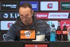 3. Liga; FC Ingolstadt 04 - MSV Duisburg; Pressekonferenz Interview Cheftrainer Dietmar Hirsch (MSV)