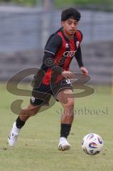 *** Bayernliga Nord - Saison 2025/26 - FC Ingolstadt 04 II - Jahn Regensburg II - Johann Chirinos (Nr.10 - FC Ingolstadt II) - XXXXX - Foto: Meyer Jürgen