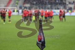 3.Liga - Saison 2022/2023 - FC Ingolstadt 04 -  - SV Waldhof-Mannheim - Die Mannschaft bedankt sich bei den Fans - Foto: Meyer Jürgen