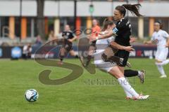 2. Bundesliga Frauen - Saison 2023/24 - FC Ingolstadt 04 Frauen - Turbine Potsdam - Melike Pekel (Nr.38 - FCI) - Kuznezov Irena weiss Potsdam - Foto: Meyer Jürgen