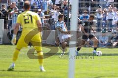 3. Liga; TSV 1860 München - FC Ingolstadt 04; Torchance verpasst Marcel Costly (22, FCI) Voet Siemen (3 TSV) Torwart Dähne Thomas (21 TSV)