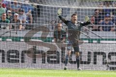 2.BL; Hannover 96 - FC Ingolstadt 04; Torwart Markus Ponath (40, FCI) schreit