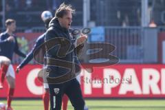 2.BL; Holstein Kiel - FC Ingolstadt 04 - vor dem Spiel Cheftrainer Rüdiger Rehm (FCI)