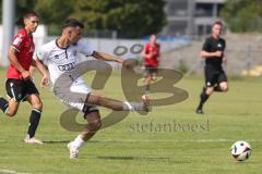 A-Junioren - DFB Pokal  - Saison 2024/25 - A-Junioren - FC Ingolstadt 04 - Hannover 96 - Berk Baran weiss FCI - XXXXX - Foto: Meyer Jürgen