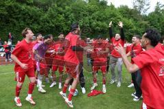 Kreisliga - Saison 2025/26- TSV Ingolstadt Nord - Türk SV Ingolstadt - Türkisch SV Ingolstadt ist Kreisliga Meister - Mertcan Gürses rot Türkisch - jubel -  - Foto: Meyer Jürgen