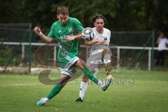 Kreisklasse - Saison 2026/27- TSV Lenting - FC Arnsberg-  - Christoph Nerb grün Lenting - Arda Keskin weiss Arnsberg  - Foto: Meyer Jürgen