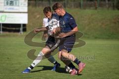 A-Klasse -  Saison 2026/27 - TSV Mailing-Feldkirchen - VFB Friedrichshofen - Phillip Sepp blau Mailing - Daniel Arzer weiss Friedrichshofen - Foto: Meyer Jürgen