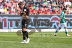 3. Liga; FC Ingolstadt 04 - VfB Lübeck; ärgert sich Pascal Testroet (37, FCI)