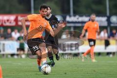 Toto-Pokal; SV Hutthurm - FC Ingolstadt 04; Arian Llugiqi (25, FCI) Tor Jubel Treffer 1:1 Ausgleich