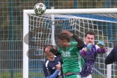 Kreisklasse - Saison 2025/26- TSV Etting - TSV Lenting - Luca Aufmuth grün Lenting - Filip Festner Torwart Etting  - Foto: Meyer Jürgen