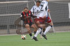 2. Bundesliga Frauen - Saison 2024/25 - FC Ingolstadt 04 Frauen - HSV - Pija Reininger (Nr.21 - FCI Frauen) - Krüger Melina weiss HSV - Foto: Meyer Jürgen