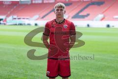 FC Ingolstadt 04; 3.Liga,  Porträttermin    
2025/2026, Max Plath (14 FCI)