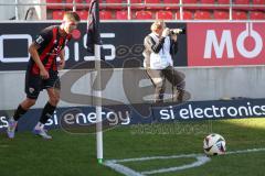 3. Liga - Saison 2024/25 - FC Ingolstadt 04 - SV Wehen Wiesbaden - Gustav Christensen (Nr.24 - FCI) beim Eckball - XXXXX - Foto: Meyer Jürgen