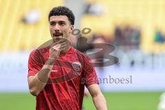 3. Liga; Alemannia Aachen - FC Ingolstadt 04; vor dem Spiel Davide Sekulovic (33, FCI)