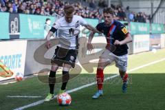 2.BL; Holstein Kiel - FC Ingolstadt 04 - Christian Gebauer (22, FCI) Arp Fiete (20 Kiel)