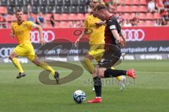 3.Liga - Saison 2023/2024 - FC Ingolstadt 04 -  1. FC Saarbrücken - Jannik Mause (Nr.7 - FCI) - Foto: Meyer Jürgen