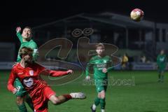 Landesliga - Saison 2024/25 - SV Manching - TSV Dachau - Stefan Müller (Nr.7 - SV Manching) - Barin Berkant  rot Dachau - Foto: Meyer Jürgen