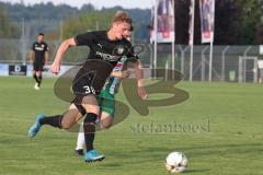 Toto Pokal - Saison 2022/2023 - SV Schalding-Heining - FC Ingolstadt 04 - Maximilian  Neuberger (Nr.38 - FCI) - Mnemanja Radivojevic (Nr.29 - SV Schalding-Heining) - Foto: Meyer Jürgen